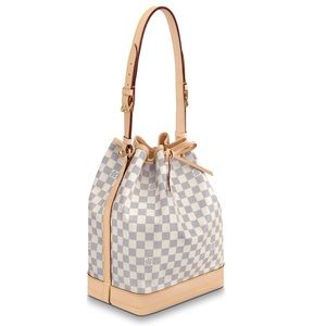 LOUIS VUITTON The Noé Bucket Bag Damier Azur